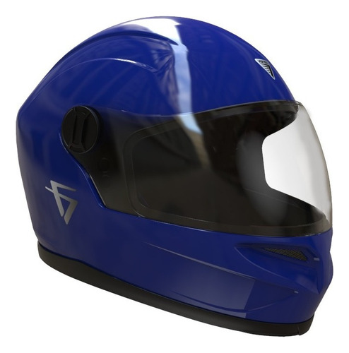 Casco Moto Integral V32 Compact Azul Vertigo