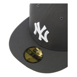 Gorra New Era 59fifty Yankees Gris Exclusiva 10010761