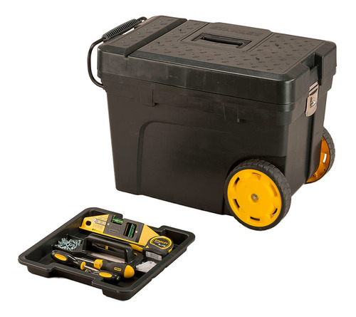 Caja Porta Herramientas 53 Lts Stanley Stst33027 Color Negro