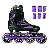 Patines Semiprofesionales Canariam Team + Set Protecciones