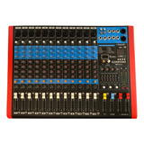 Mesa De Som Mixer Soundvoice Bivolt 24 Efeitos Profissional