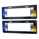 Portaplacas Tipo Europeo Alemania Compatible Vw Seat A 2pzas