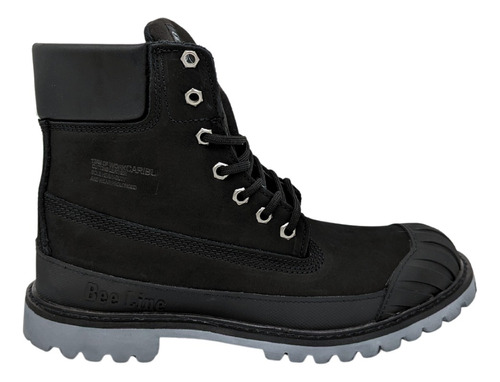 Botas Hombre Caribu 784-p Piel Nobuck Montaña Trabajo Casual