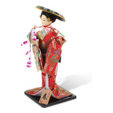 Figura De Niña Asiática, Figura De Adorno De Geisha Japo [u]