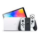 Nintendo Switch Oled 64gb Branco 256gb Cheio Jogos