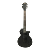 Guitarra Elétrica Sx Ee Series Ee3s Les Paul De  Tília Satin Black Com Diapasão De Pau-rosa