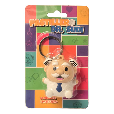 Pastillero Dr Simi Llavero Similares Porta Pastillas Pvc | Envío gratis