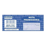 Nota Promissória 6,5x14,5 Cm S. Domingos 50 Fls Pt C/ 20