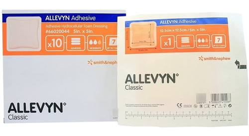 Allevyn Adhesive. Aposito 12.5x12.5 Cm Pïeza