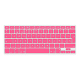 Protector Teclado Para Macbook Air Pro Retina Silicon Rosa