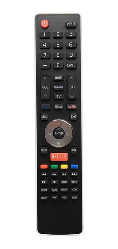 Control Para Cualquier Hisense Smart Tv Botón Netflix