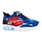 Zapatillas Disney Cars Con Luces Footy Linea Pop Mundomanias