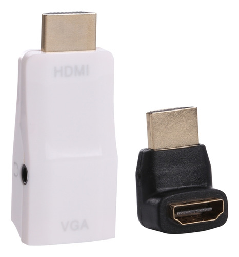 Adaptador Convertidor De Audio Hdmi A Vga +