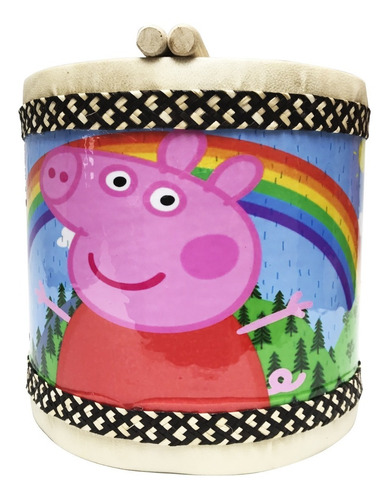 Instrumento Musical Tambor Niños Peppa Pig