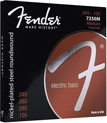 Cuerdas De Bajo Fender 7250.