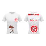 Camisa Do Internacional Seu Nome E Seu Numero Personalizada