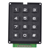 Teclado 4x3 Matriz Botonera Arduino Keypad