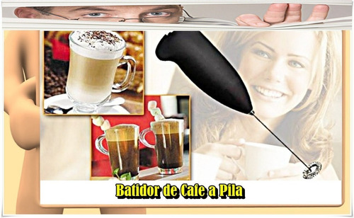 Batidor De Cafe Inalambrico 2 Pilas Aa Potente Motor - Villa Urquiza - Capital Federal