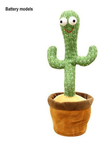 Juguete De Peluche De Cactus Bailando, Imitando Sonido