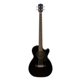 Fender Bajo Electro Acústico Negro Cb-60sce Acoustic Bass