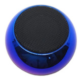 Mini Caixa Som 3w Bluetooth Metal Amplific Azul Rosa Al2022