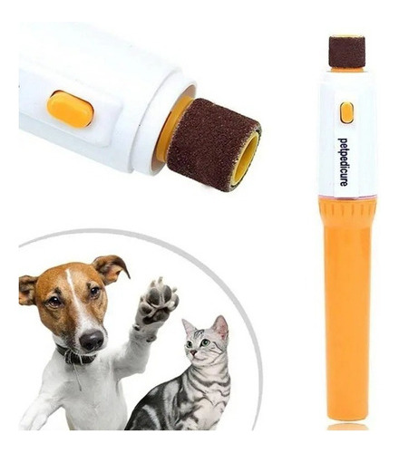 Lima Limador Uñas Mascotas Electronico Portatil Perro Gato