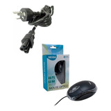 Mouse Optico Pc Notebook Computadora + Cable Trebol 