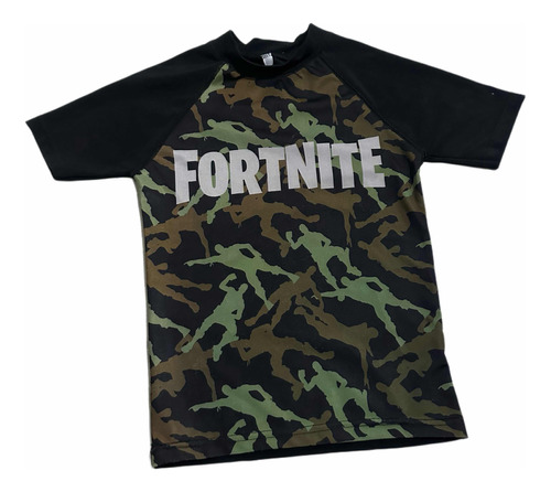 Remera Uv Filtro Fornite Niño