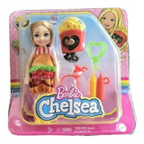 Barbie Chelsea Disfraz Hamburguesa Mattel Orig Replay