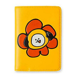 Cartera Pasaporte Gráfica Bt21 (chimmy) - Colección Flores