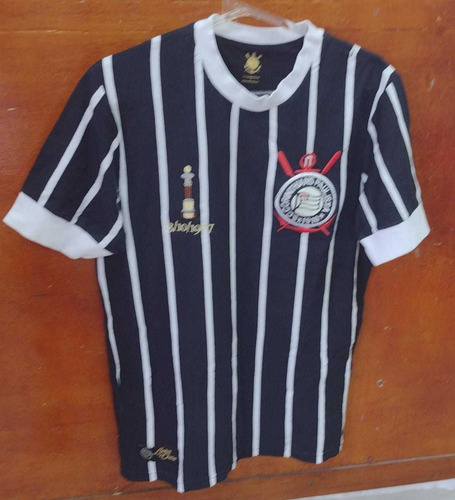 Camisa Retrô Corinthians 1977 Linha Ouro