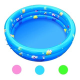 Piscina Inflable Plástico Bebe 3 Anillos 80 X 35 Cms Verano