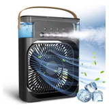 Climatizador Portatil Mini Ar Condicionado Refrescante Cor Preto 110v/220v