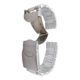 Correa Compatible Relojes Swatch Aluminio Gris 19.4mm 