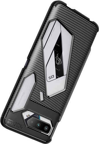 Capa Rog Phone 5 Carbon Fiber Premium Envio Sp Com Nf 