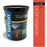 Pintura P/trafico Base Solvente Color Naranja Volton Cub19l