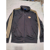 Campera Deportiva adidas Negra Talle M, Unisex