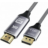 Nfhk Displayport 1.4 Fuente A Hdmi 2.0 Pantalla 8k Uhd 4k Dp