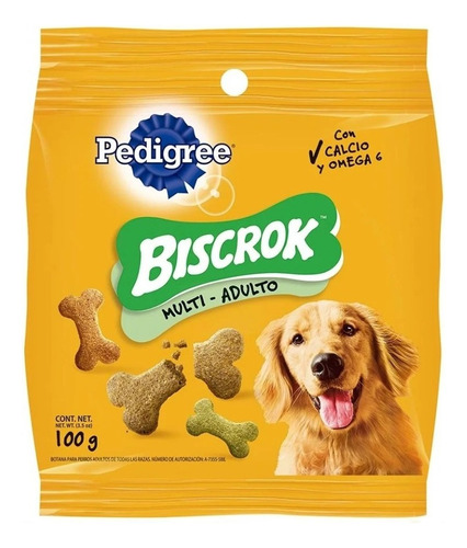 Pedigree Biscrok Snack Para Perros Adultos De 225g