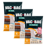 Combo X 3 Bolsas Al Vacio Vac Bag Grande 55x90cm De Ordene 