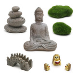 Bangbangda Meditation Zen Garden Accessories - Kit De Jardín