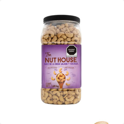 Nuez De La India Tostada Y Salada - Vitrolero 1.640kg | MercadoLibre