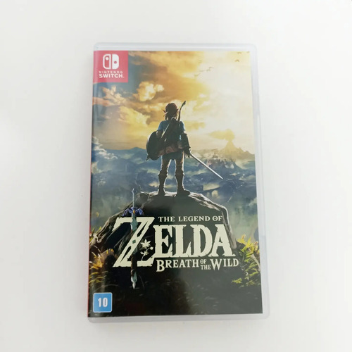 Zelda Breath Of The Wild Nintendo Switch 100%, 9x Sem Juros