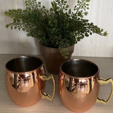 Set 2 Piezas Moscow Mule Mug 14 Oz Cobre Zinc Dechef