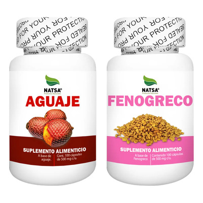 Pack Curves, Aguaje Y Fenogreco 100 Cap C\u002Fu, Peptonas Naturales, Combinación Perfecta para Mejoras Busto y Glúteos, Regula el Sistema Hormonal, Calidad Premium | Meses sin interés