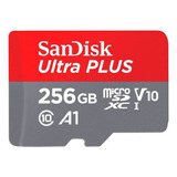 Tarjeta De Memoria Sandisk - Ultra Plus 256gb Microsdxc