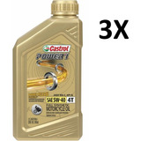 Aceite Sintético Castrol Power 1 5w-40 1/946 Ml (3 Botellas)