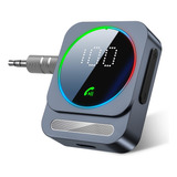 Adaptador Auxiliar Bluetooth 5.3 Para Auto Rca Aux De 3,5 Mm