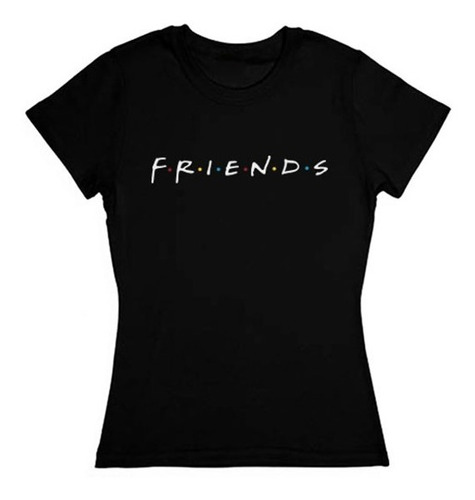 Playera Camiseta Friends Logo C/ Envio Gratis + Regalo Unisx