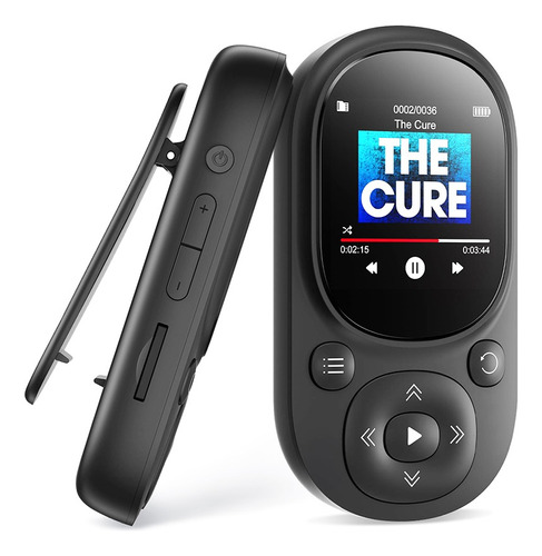 Reproductor Mp3 Bluetooth Benjie A11 Con Clip De 64 Gb